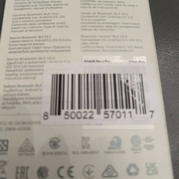 Amazfit Bip U Pro Smartwatch Fitness Watch with Heart Rate NEW - Picture 2 of 3